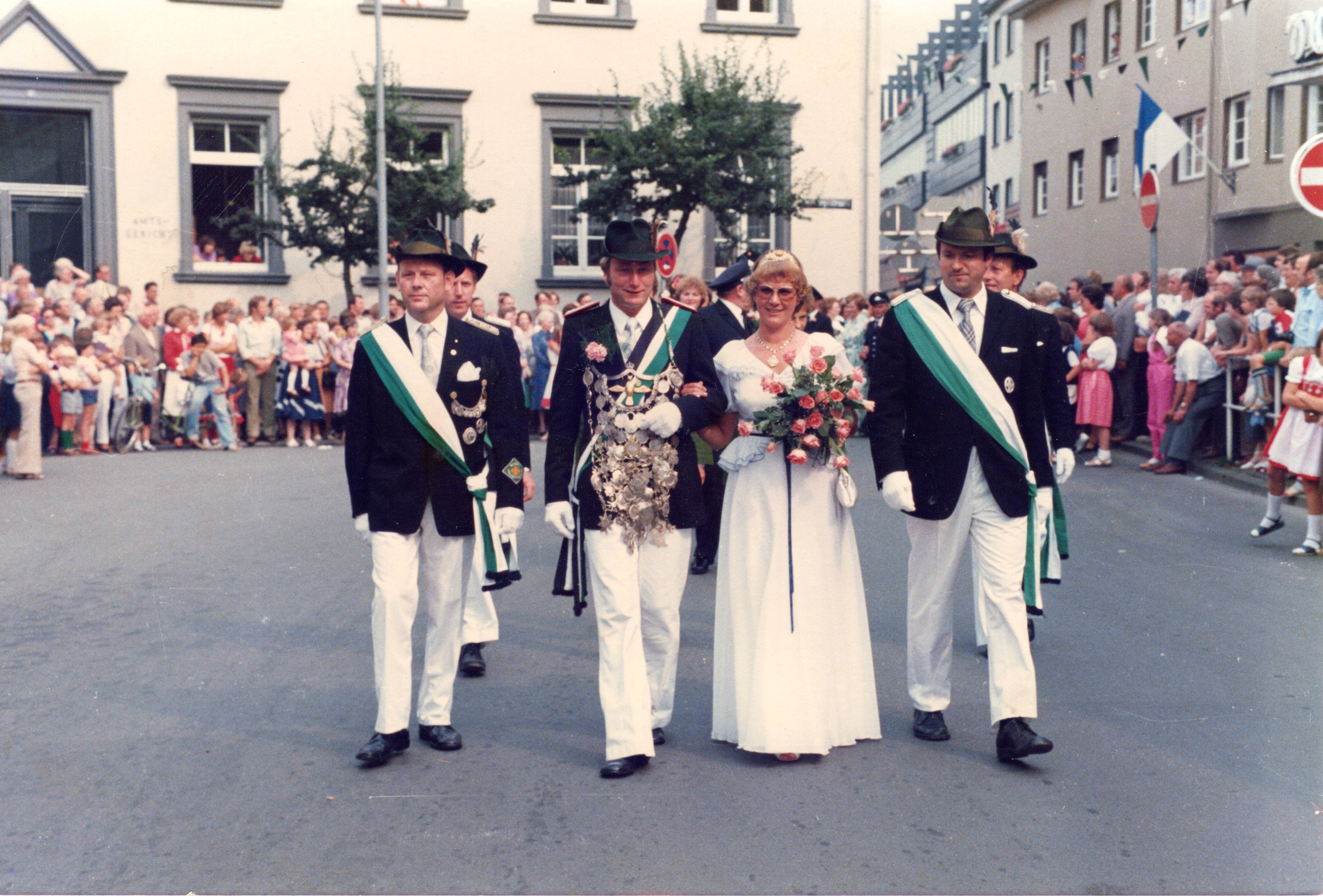 Theo jun. und Margarete Schumacher 1980